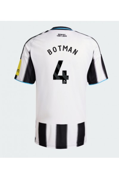 Newcastle United Sven Botman #4 Jalkapallovaatteet Kotipaita 2025-26 Lyhythihainen Newcastle United Sven Botman #4 Jalkapallovaatteet Kotipaita 2025-26 Lyhythihainen
